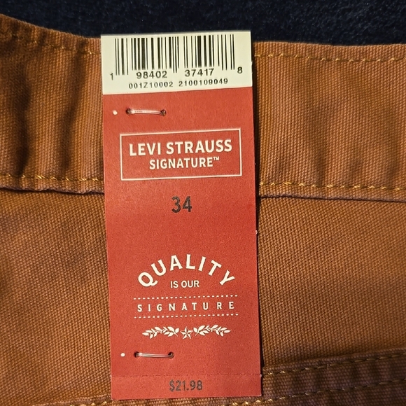 Men's Rust Shorts - Picture 3 of 4